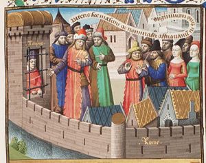 The poet Naevius imprisoned in Rome (1st of 2)
