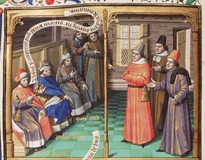 The senators of Rome impose severe punishment on slanderers of the Romans (1st of 2)