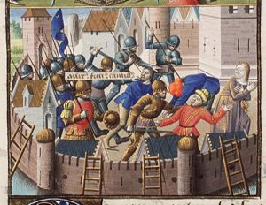 Marcus Furius Camillus conquering a city (Veii) (2nd of 2)