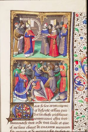 Scipio speaking to the Romans (1st of 2)
