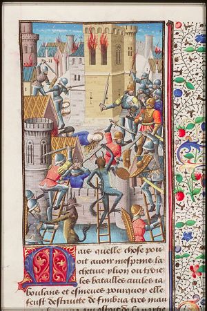 Second destruction of Troy by Caius Flavius Fimbria, Roman officer, known for his cruelty