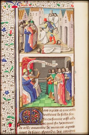 Sulla orders the execution of 7.000 Romans prisoners after his victory against Marius