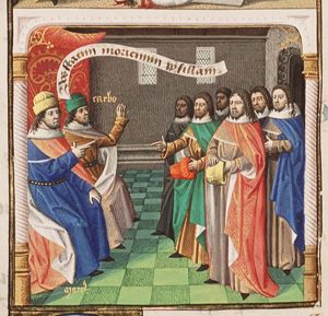 Cnaeus Carbo and Caius Marius, son of C. Marius ordering the murder of senators and other enemies (2nd of 2)