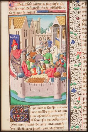 Romulus sets up a sanctuary or lawless church (Asylum)