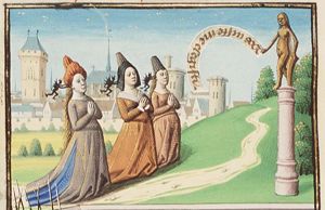 Women adoring Fortune (1st of 2)