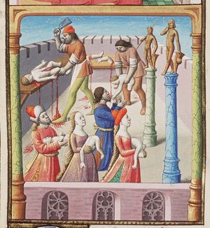 Massacre of children, ordered by Emperor Maxentius (2nd of 2)