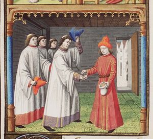 Alexander the Great bribes the priests of the famous temple dedicated to Jupiter Amon for letting him pass for the son of god (3rd of 3)