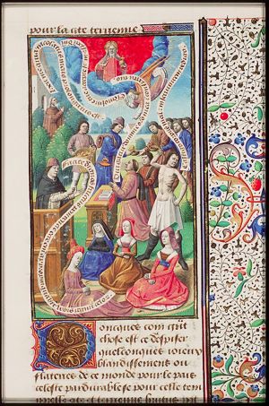 Christians listen to sermons, pray, flagellate themselves and show charity