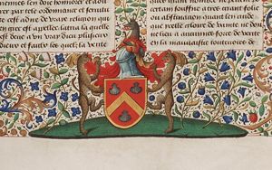 Coat of arms of Philippe de Commines