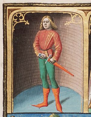 Young man with sword (1st of 3)