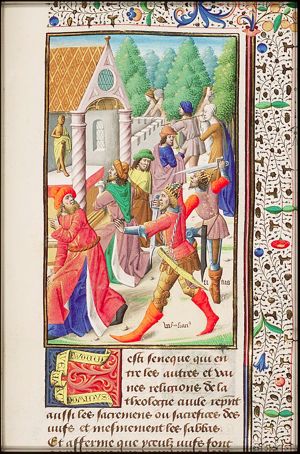 Titus and Vespasianus massacre the Jews