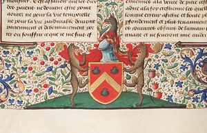 Coat of arms of Philippe de Commines