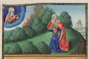Moses receives the Tables of the Law (1st of 2)