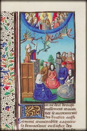 St. Augustine preaching