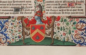 Coat of arms of Philippe de Commines