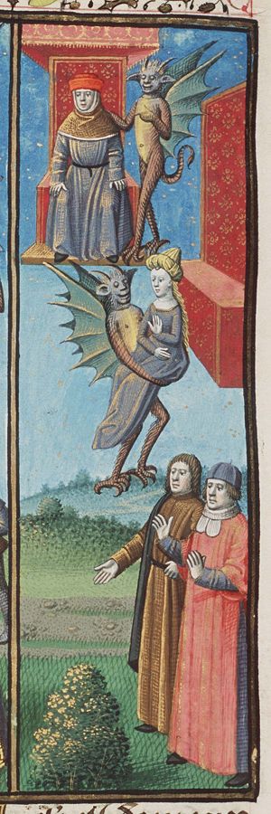 Apuleius discussing "good and bad demons"; "good demons and mankind" (2nd of 2)