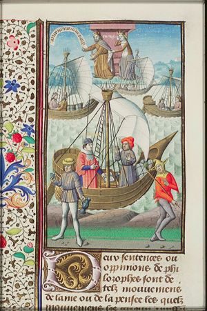 Departure of Aeneas from Dido as an example of a wise man: reason over passion (1st of 2)