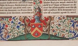 Coat of arms of Philippe de Commines