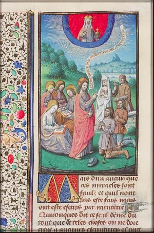 The miracles and teachings of Christ recorded by the four evangelists