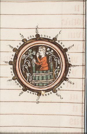 October: man treading grapes