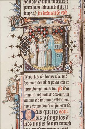 Consecration of a church by a bishop