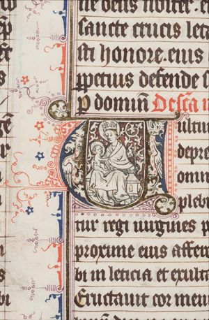 Mary with the Christ-child, enthroned