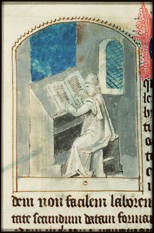 Petrus Comestor writing