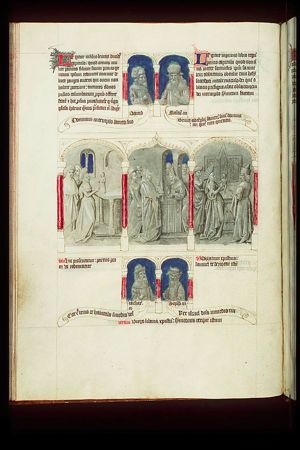 Presentation of the first born child in the temple according to the Jewish law (1st of 3)