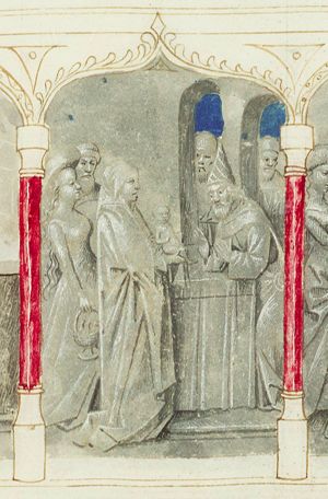 Presentation in the temple (2nd of 3)