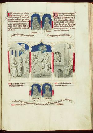 Jacob's farewell to Isaac and Rebekah (1st of 3)