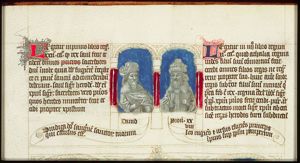 David and a prophet (author of Proverbs: 'Solomon')