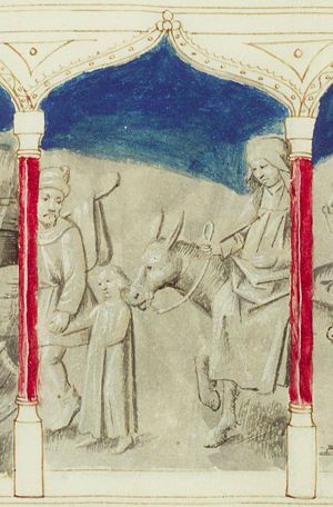The Holy Family returning from Egypt (2nd of 3)