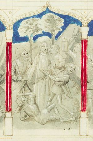 Arrest of Christ: the kiss of Judas (2nd of 3)