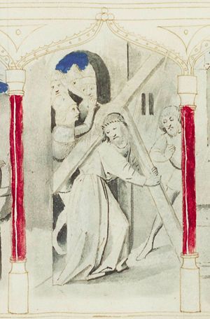 Carrying of the cross (2nd of 3)