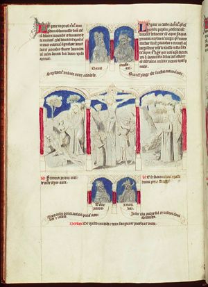 The Creation: God forms Eve from Adam's rib (1st of 3)