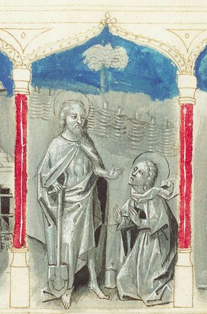 Christ appears to St. Mary Magdalene: Noli me tangere (2nd of 3)