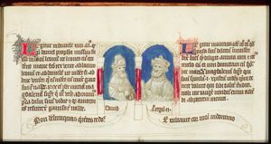 David and a prophet ('author' of Wisdom of Solomon)