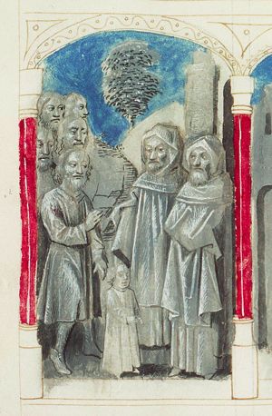 The brothers before Joseph: Judah pleads for Benjamin and offers to be retained as a slave in his stead (1st of 3)