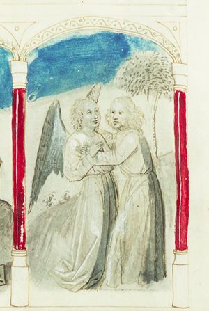 Jacob wrestles with the angel (3rd of 3)