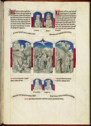 Moses receives the Tabels of the Law (1st of 3)