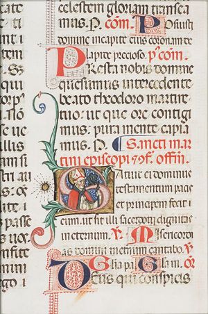 St. Martin, Bishop of Tours