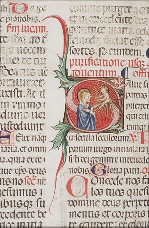 Mary adoring the Christ-child
