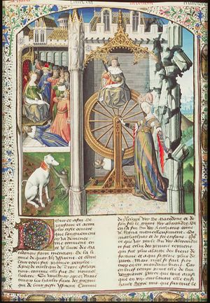 Fortune turns her wheel