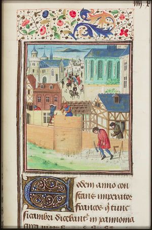 The construction of Constantinople