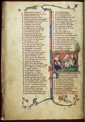 Pharaoh decrees the drowning of every new male offspring among the Israelites