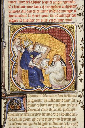 The author presents his work to William, archbishop of Sens