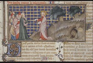 God orders Moses to appoint the Levites to serve the priests as guards of the Tabernacle