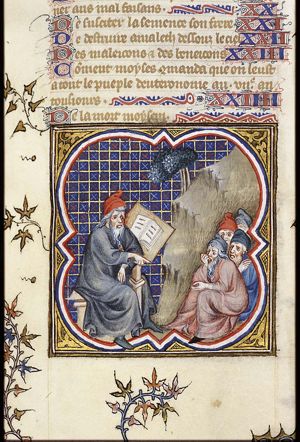 Moses teaching