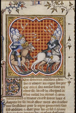 Absalom pursues David; David flees from Jerusalem