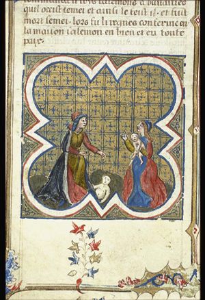 Quarrel between the two mothers ~ the judgement of Solomon